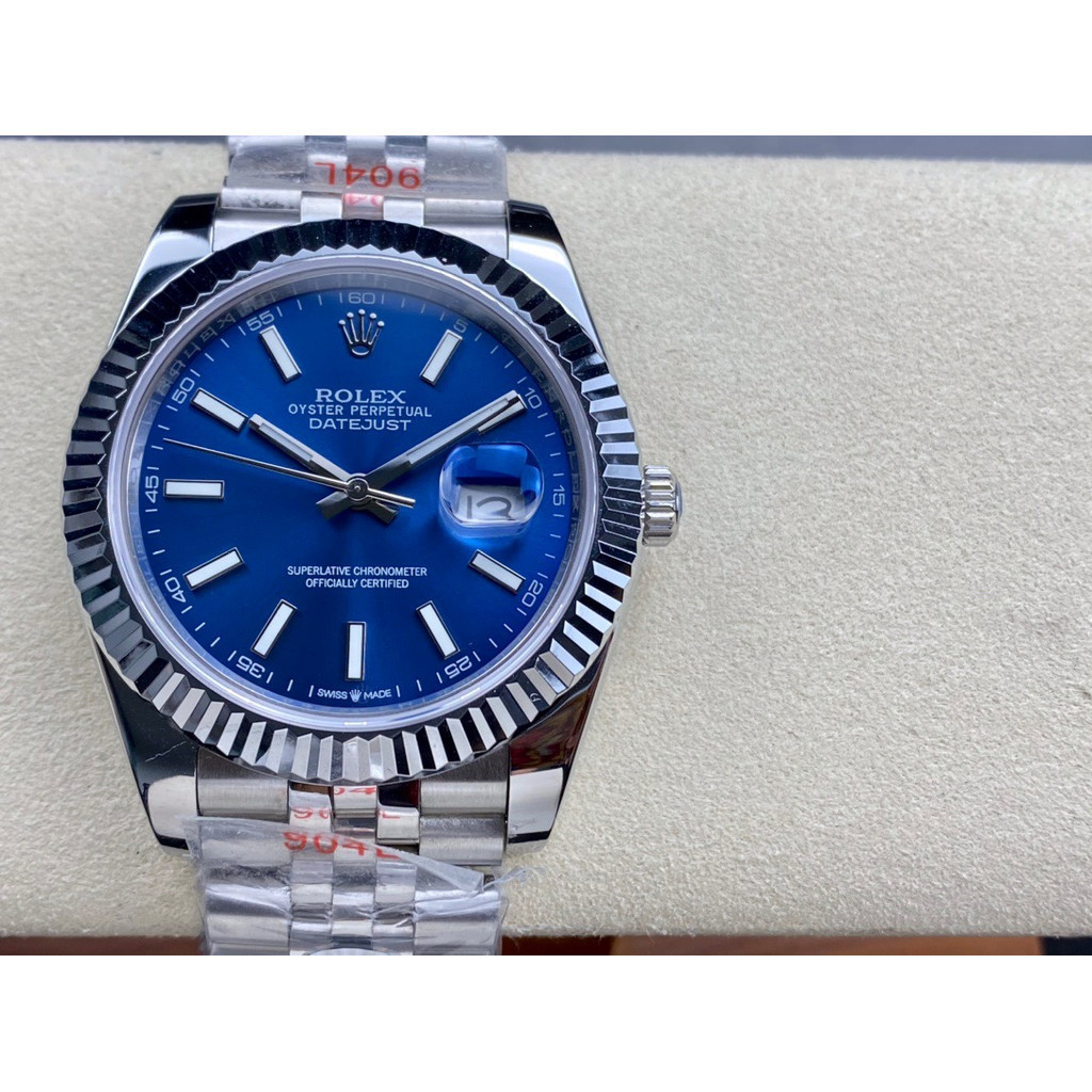 Ro*lex Datejust 36/41MM RZ171Classic Mens Casual Watch,Blue Dial Showing Automatic Charm Dog Tooth C