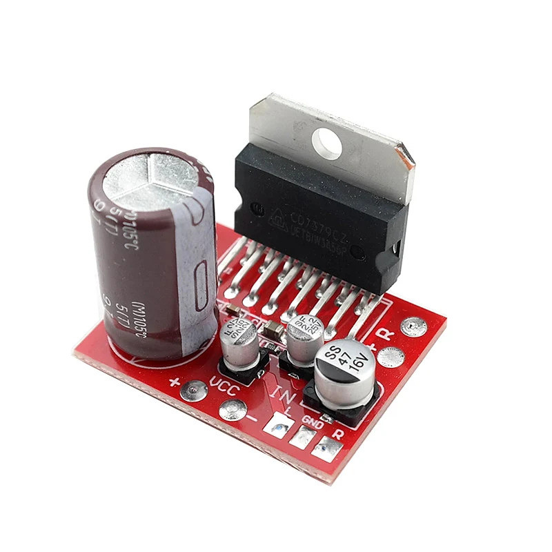 DLHiFi เครื่องขยายเสียง Amplificador TDA7379 CD7379 เครื่องขยายเสียง 38W X 2 DC สเตอริโอ Amp Dual ch