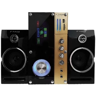 NANO ลำโพงคอม เชื่อมต่อบลูทูธ เสียบไมค์ร้องเพลงได้ SPEAKER 2.1CH รุ่น WS-414