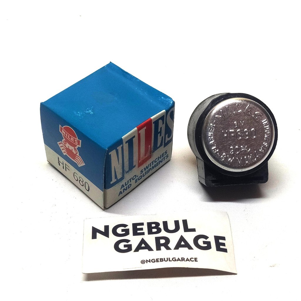 ไฟกะพริบรถจักรยานยนต์วินเทจ 6V 8W HF680 NILES