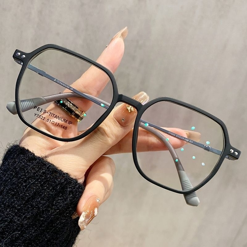 👓พา(+0~+400) แว่นสายตายาว 👓 แว่นอ่านหนังสือป้องกันแสงสีฟ้าน้ําหนักเบาเป็นพิเศษแบกแว่นตาผู้สูงอายุแว่นตาอ่านหนังสือแฟชั่นชายแล LH1707 - รูปที่ 3