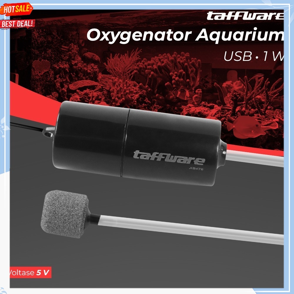 MESIN EPS5 Aquarium Aerator ถังปลา Oxygenator USB 1W Aquarium Air Aerator เครื่อง 1 หลุม