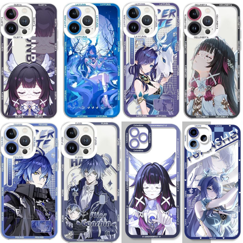 เกม Genshin Impact สําหรับ OPPO A73 A74 A95 A93 A94 F7 F5 A37 A60 A3X A5 A3 Pro เคสโทรศัพท์การ์ตูนนุ่มเกม