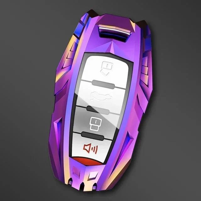 ฝาครอบกุญแจรถสําหรับ Haval Jolion Joico Jollein F7 H6 Jolyon F7H Dargo สังกะสีกุญแจรถสําหรับ Haval F