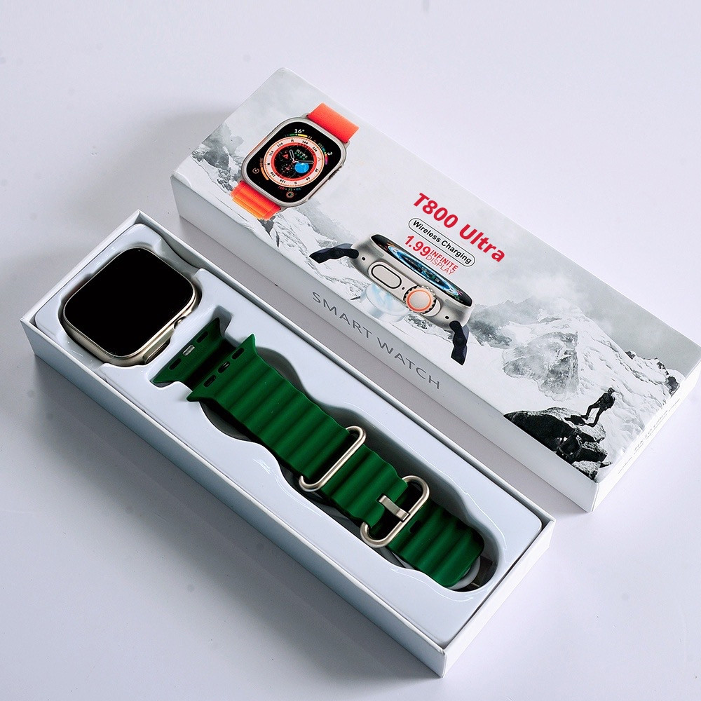 2025 T800 Ultra Smartwatch Bluetooth Call วอลล์เปเปอร์ที่กําหนดเองสมาร์ทนาฬิกา Heart Rate Android IO