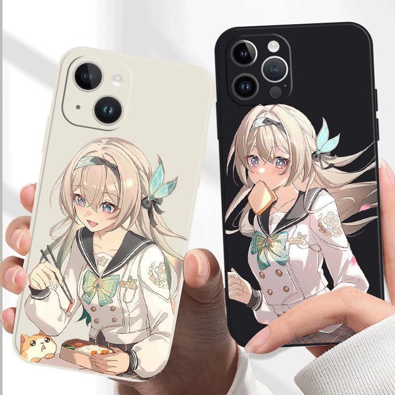 เคส iPhone 17 Honkai Star Rail Firefly Spring Missive iPhone 16 15 14 13 12 11 Plus Pro Max Case