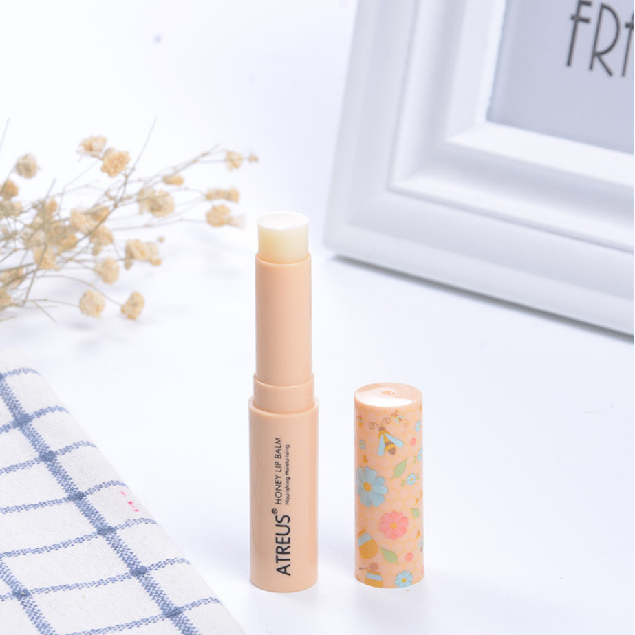 General Trade Thailand ATREUS Honey Lip Balm Moisturizing Hydrating Anti-Drying Bee Lip Balm