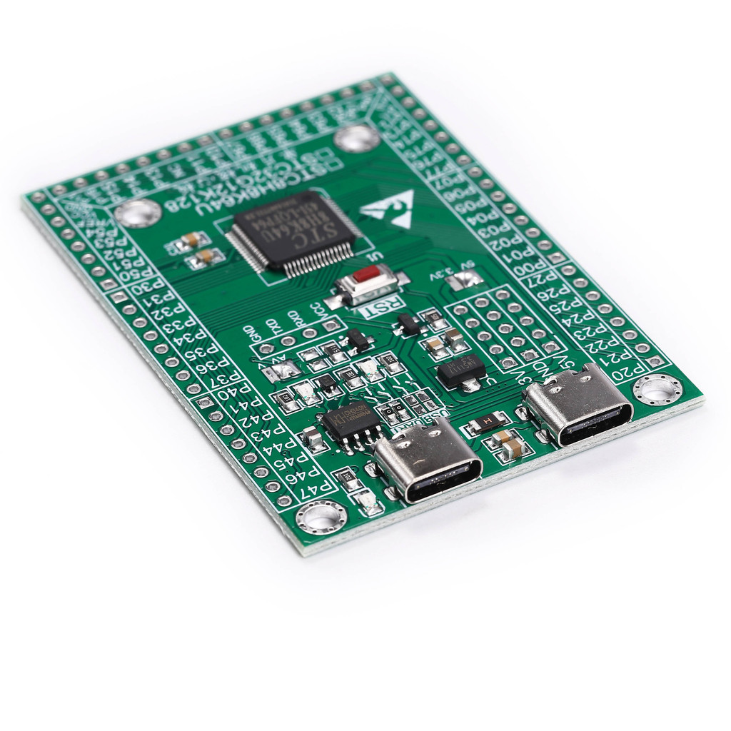 STC32G12K128 STC8H8K64U Microcontroller System Board Core Board Development Board 51 การทดลอง Board