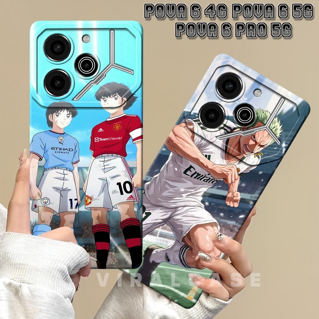 เคสนิ่ม TECNO POVA 6 | POVA 6 5G | POVA 6 PRO 5G - Softcase ยืดหยุ่น - Pro Camera Protector - เคส Co