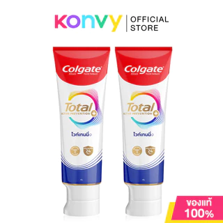 Colgate Total Toothpaste คอลเกต ยาสีฟัน [150g x 2pcs] (Whitening/Charcoal/Active Fresh/Sensitivity + Gum)