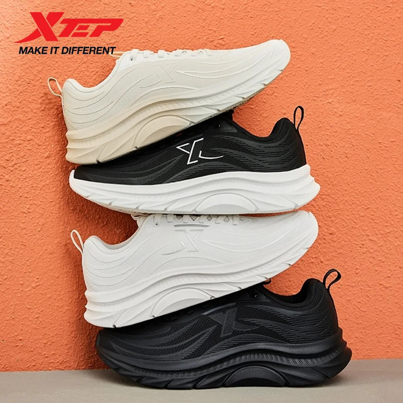 XTEP QINGYUE FW รองเท้าผู้ชาย รองเท้ากีฬา กันน้ำ ลดแรงกระแทก เด้งกลับ กันลื่น ทนทาน — صورة 3