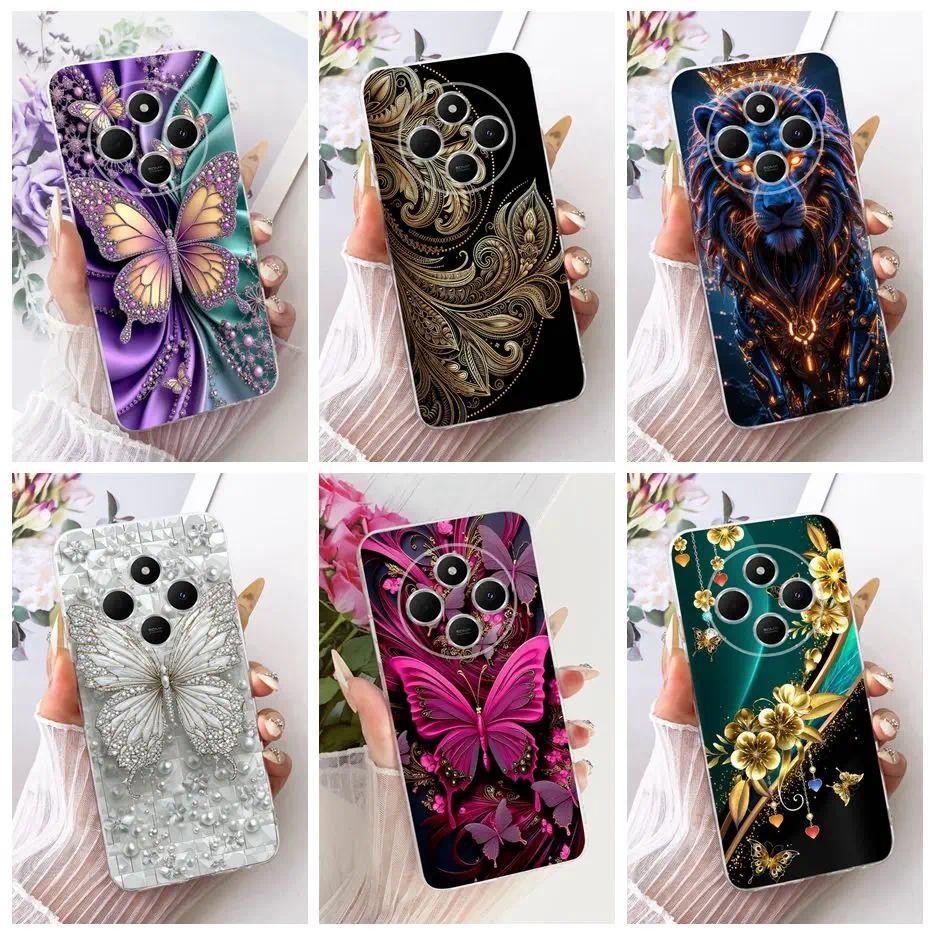 สําหรับ Xiaomi Redmi 14C กรณี PocoC75 ใหม่หรูหราผีเสื้อทาสี Soft Slim เคสโทรศัพท์สําหรับ Xiaomi Poco