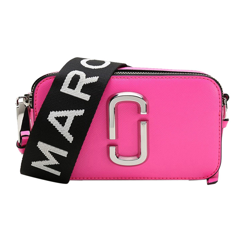 [ขายตรง] MARC JACOBS Mark Jacob Quick-Photo Small Camera Bag Fashion Cross-Body Bag Cowhide