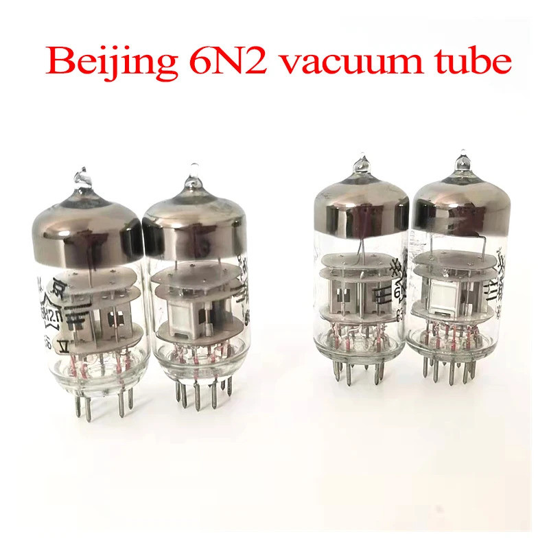 Beijing 6N2 หลอดสูญญากาศแทนที่ 6H2n 6H2-EB หลอด Electron สําหรับเครื่องขยายเสียง