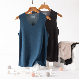 เสื้อกั๊กผ้าไหมหม่อนหนาสองด้าน ออกแบบเหมือนขนแกะและแคชเมียร์…