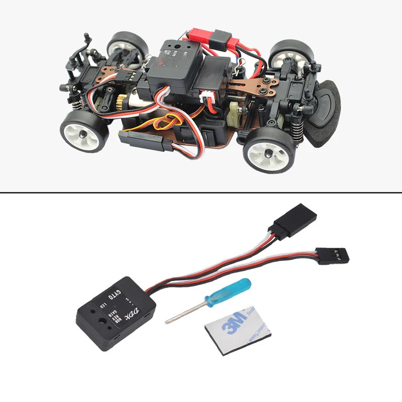 RC K969 Drift Gyro สําหรับ 1/24 1/28 Drift รถ WLtoys K989 mjx 14303 wpl D12 รีโมทคอนโทรล Racing รถอะ