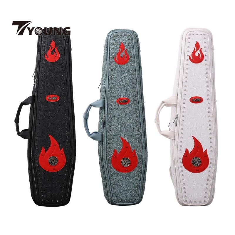 [มีจําหน่าย] Pool Cue Carrying Case Snooker Cue Storage Pouch for Outdoor Travel Training