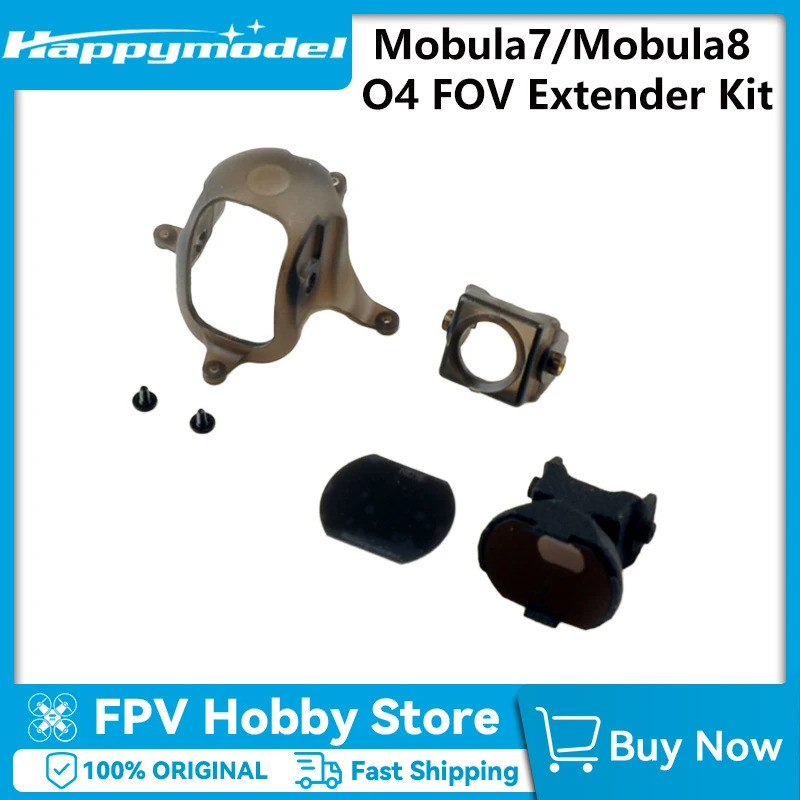 HappyModel FOV Extender Kit สําหรับกล้อง DJI O4 เข้ากันได้กับ Mobula7 O4 / Mobula8 O4