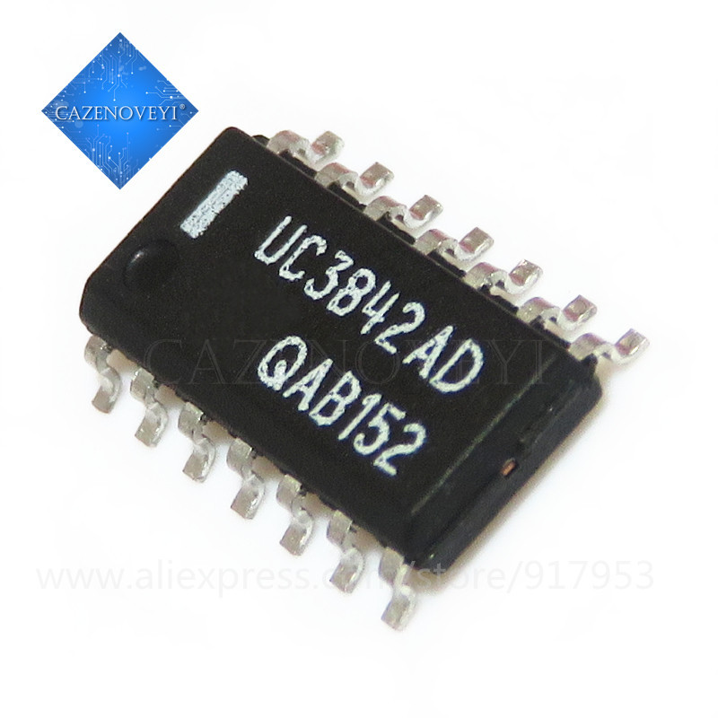 10 ชิ้น UC3842AD UC3842D UC3842 SOP-14 ชิป