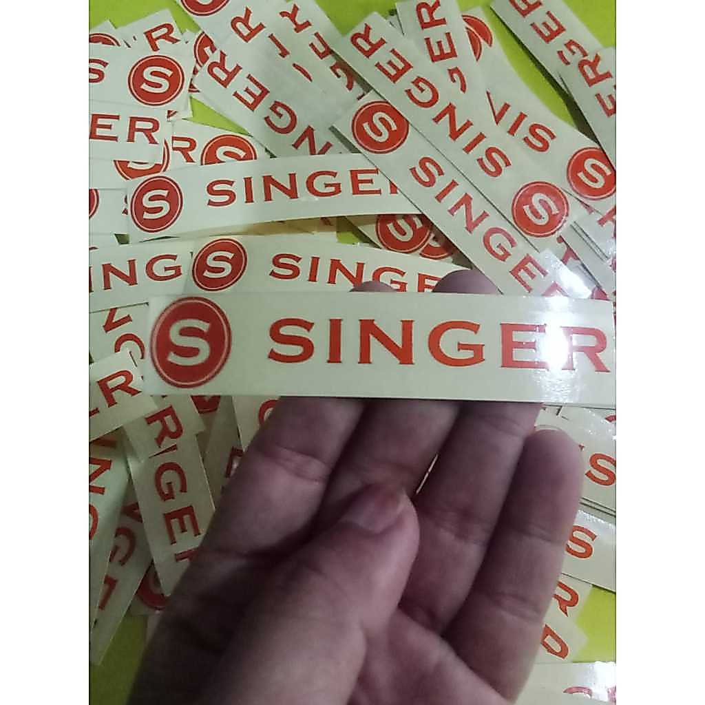 เครื่องตัดสติ๊กเกอร์ MESIN SINGER สําหรับเครื่องจักรเครื่องจักร
