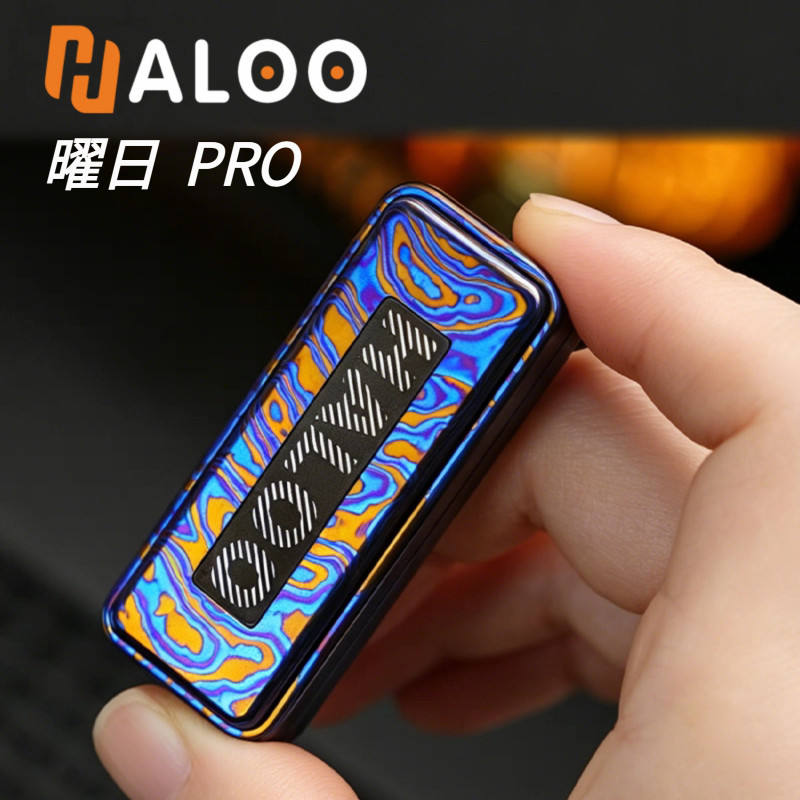 Yaori PRO เครื่องเล่น Mechanical Push Card edc Decompression ของเล่น Fidget Spinner Haloo Player