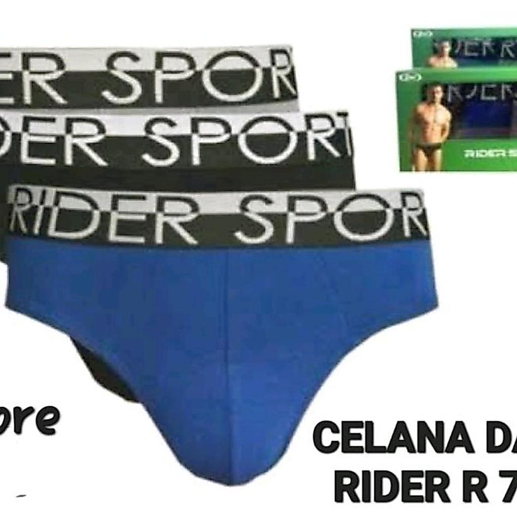 RIDER Sport R 782 R782B - กางเกงชั้นในชาย - 1 กล่อง มี 3