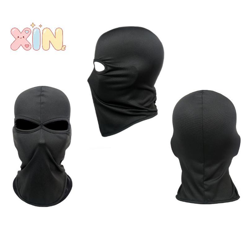 ^N^ 2 หลุม Balaclava รถจักรยานยนต์ Face Mask Moto หมวกกันน็อค Hood Ski Ne Full Face Mask Windproof F