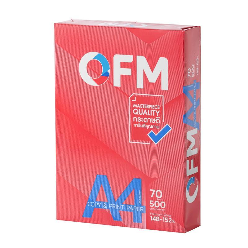 OFM กระดาษถ่ายเอกสาร A4 70แกรม (500แผ่น/รีม)