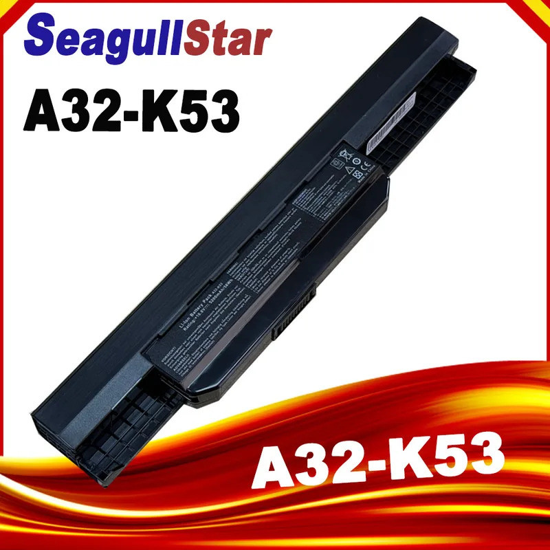 แบตเตอรี่แล็ปท็อปสําหรับ Asus A42-K53 X43E X53Z X53E X53U X53BR X53TA X53S X53SD X53SJ