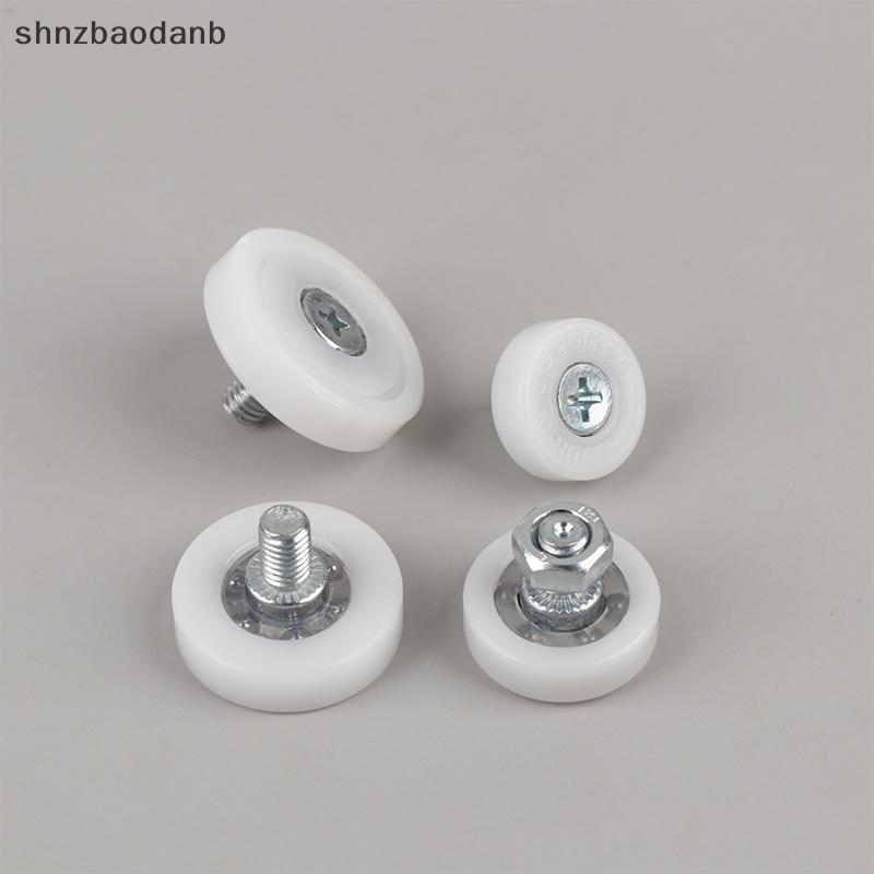 [shnzbaodanb] เฟอร์นิเจอร์สํานักงานลิ้นชักแบริ่งรอก 4 ชิ้นพร้อมสกรู M6 ด้ายภายนอกล้อเลื่อนเรียบสําหรับตู้ลิ้นชักย้าย TH