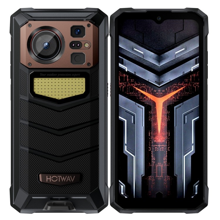 HOTWAV W11 โทรศัพท์ที่ทนทาน, Night Vision, 20800mAh, Android 13 MT8788 Octa Core, Network: 4G, OTG, 