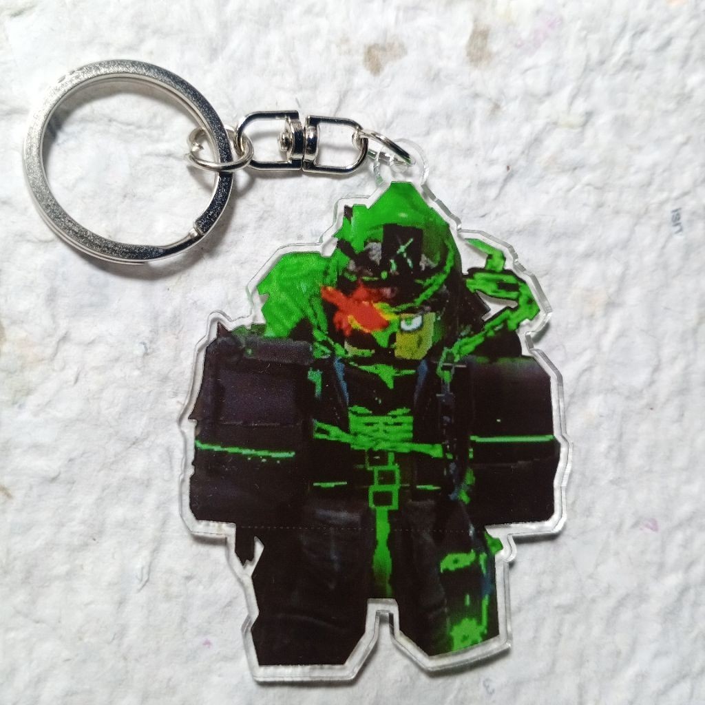 Ganci HACKLORD 1x1x1 พิเศษ Skins พวงกุญแจ Forsaken พวงกุญแจ 1x1x1x1 Hacklord
