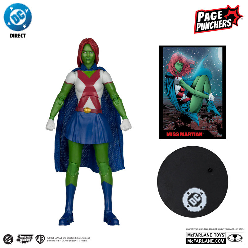 Mcfarlane mcfarlane DC Series Mars Girl 1/10 เคลื่อนย้ายได้