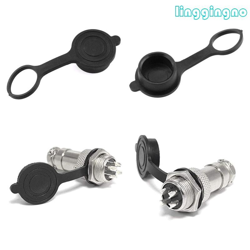 RR ฝาครอบกันน้ําฝุ่นยาง CapCircular Connector ProtectiveCap GX12 GX16 GX 20