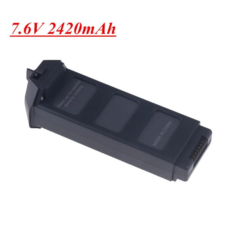 7.6V 2420mAh LiPo แบตเตอรี่สําหรับ MJX R/C Bugs 5W B5W 4K X5 Pro RC Quadcopter Drone อะไหล่แบตเตอรี่