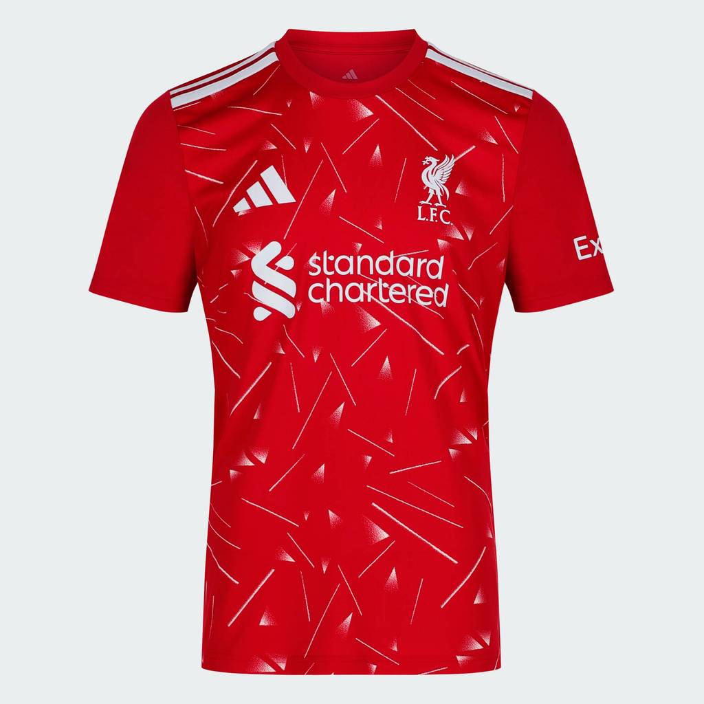 adidas ฟุตบอล Liverpool FC 26/27 Home Fan Jersey ผู้ชาย สีแดงเบอร์กันดี LE5779