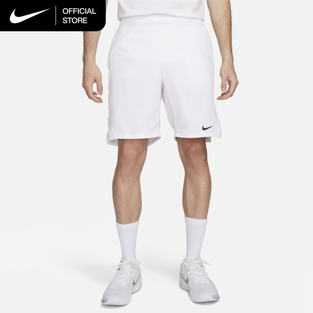 Nike Dri-FIT Men's Court Victory 9" Tennis Shorts - White [FD5385-100]