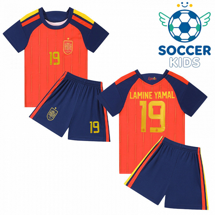 ชุดเสื้อฟุตบอลเด็กแบบแห้งเร็ว – ชุดทีมสําหรับเด็กชายและเด็กหญิงเหมาะสําหรับการฝึกฟุตบอล