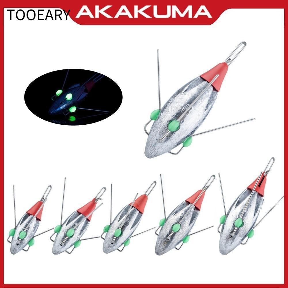 TAINAKARITSU Sputnik Sinker, 3oz-8oz Weight Glow Bead Surf Fishing Weight, Fishing Weight Beach Desi