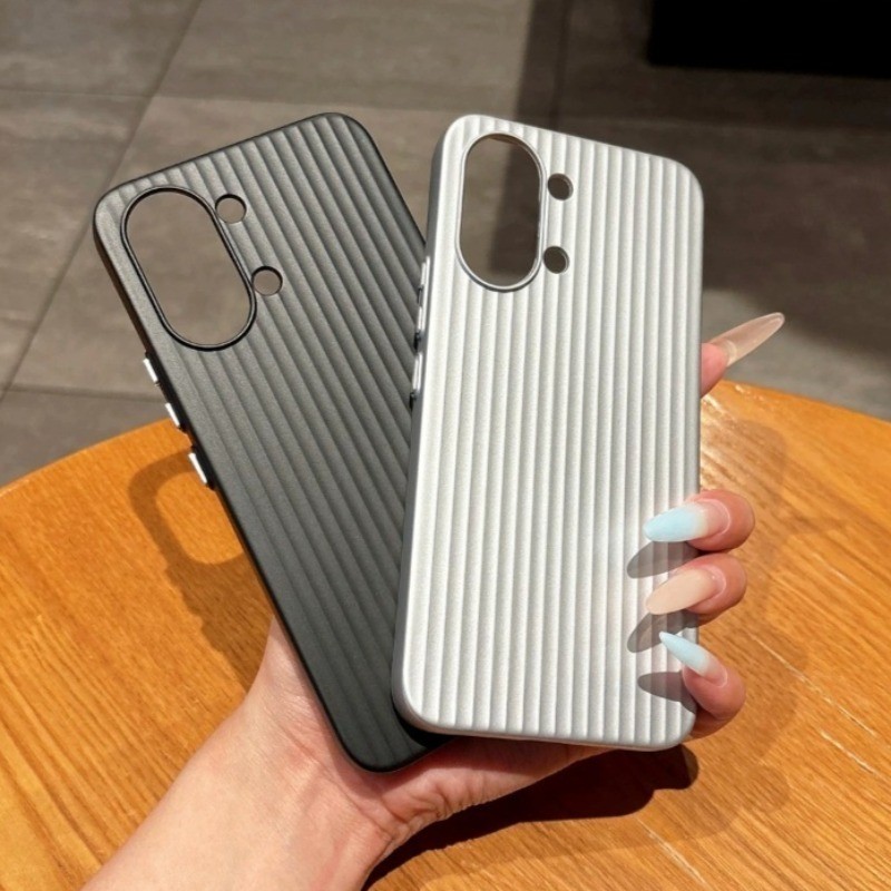 รูปแบบลูกฟูกเคสโทรศัพท์สําหรับ Xiaomi Poco X8 Pro max X7 X6 F8 F7 F6 F5 Pro/Ultra Textured โลหะฝาครอบป้องกัน High-end ปุ่มไวต่ออิสระ, เปลือกแข็งกันกระแทก