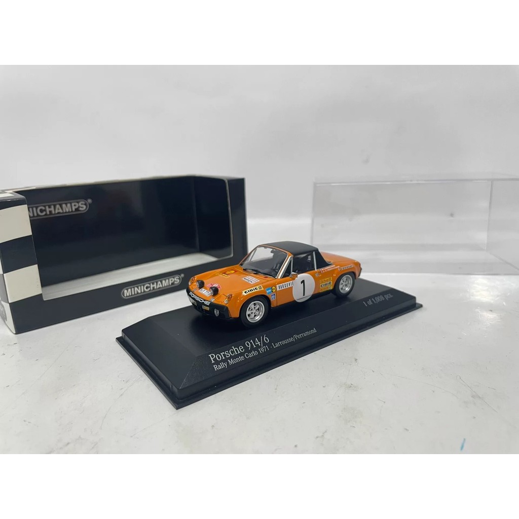 [คลังสินค้าพร้อม 1 ชุด] Minichamps 1/43 Porsche 914 Laura 197