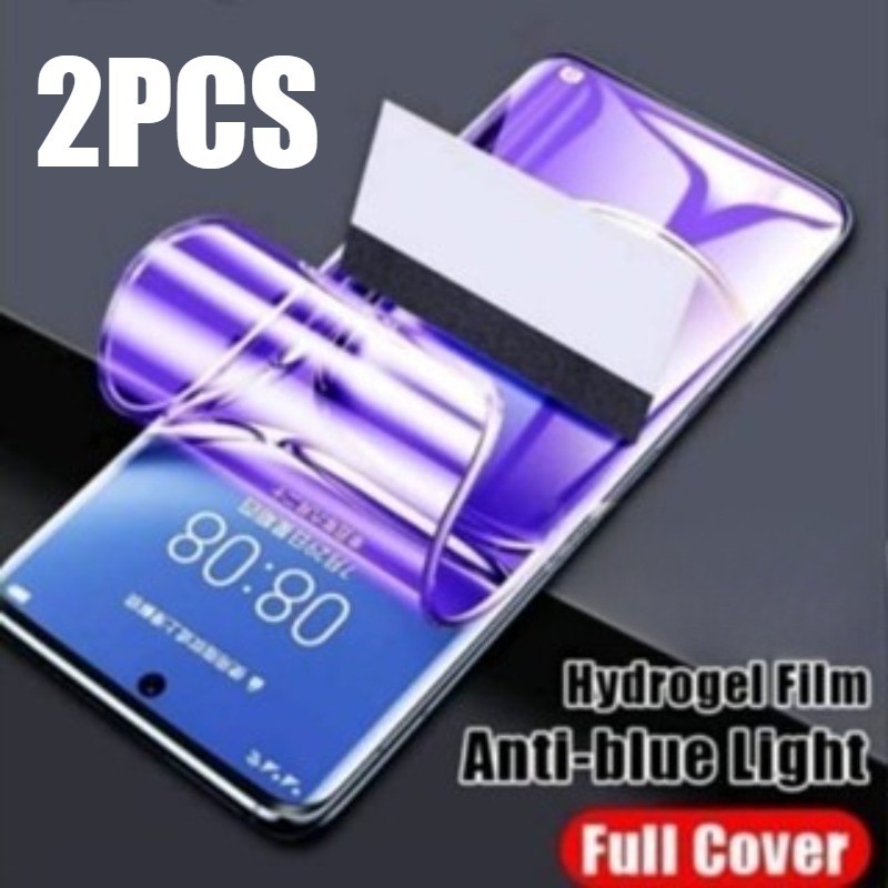 2 ชิ้น Anti Spy ความเป็นส่วนตัว Anti Blue Light Hydrogel ฟิล์ม HD Soft ฟิล์มสําหรับ Huawei Pura nova