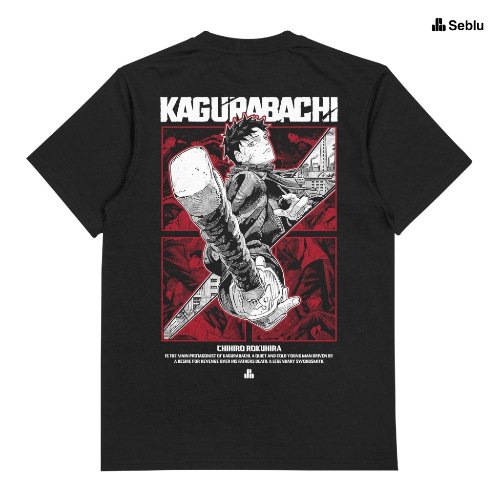 Seblu - เสื้อยืด Anime Kagurabachi Chihiro Rokuhira Regular Fit Unisex – เสื้อยืด Kagurabachi V1 | ห