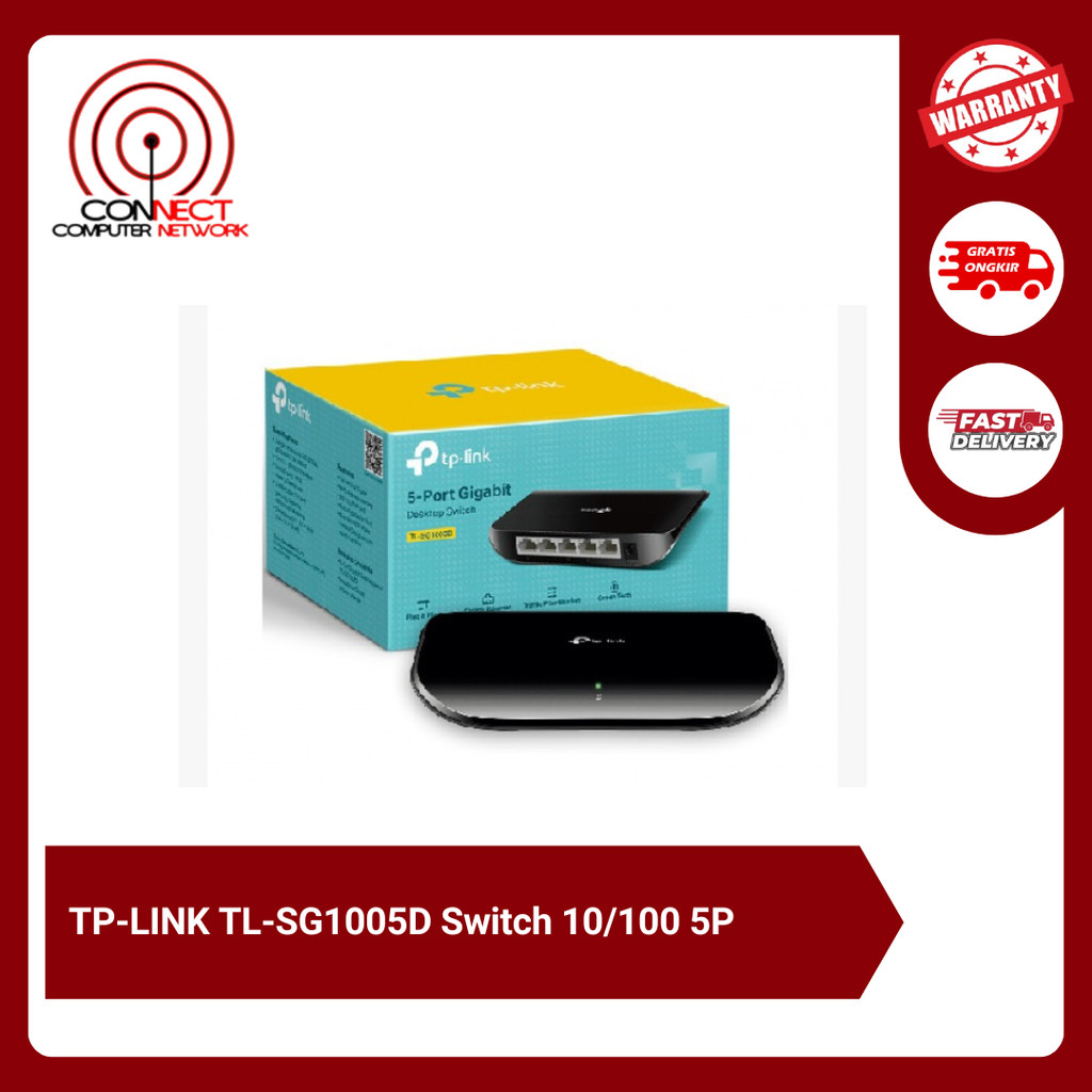สวิตช์ TP-LINK TL-SG1005D 10/100 5P