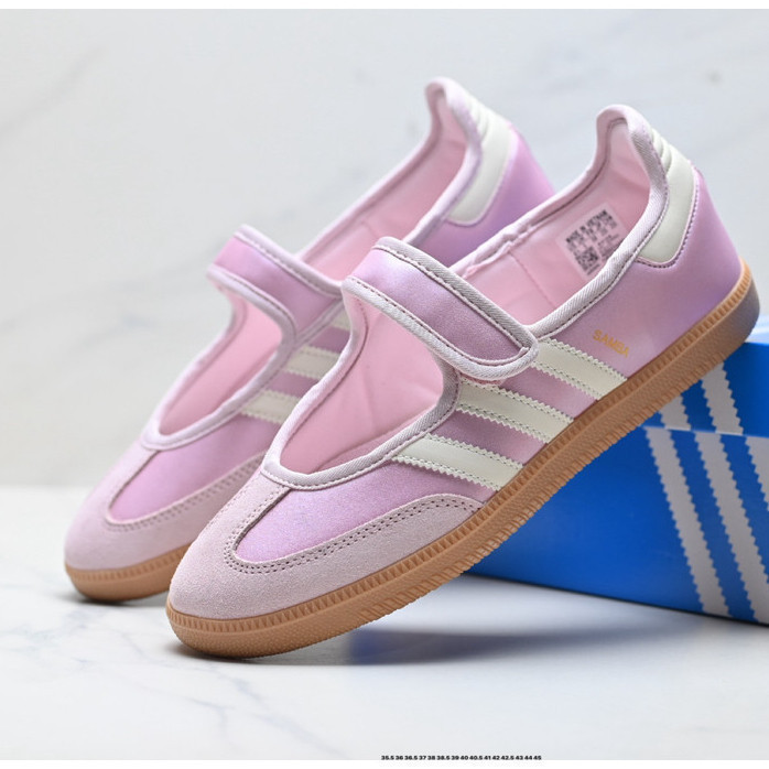ADIDAS AdidasSamba Jane Mary Jane รองเท้าผ้าใบรองเท้าผู้หญิงที่สะดวกสบาย MBZN