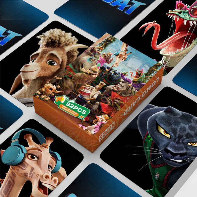30-96 ชิ้น Manhwa มังงะ GACHIAKUTA Chainsaw Man Zootopia 2 การ์ด Lomo Neon Genesis Evangelion โครงกา