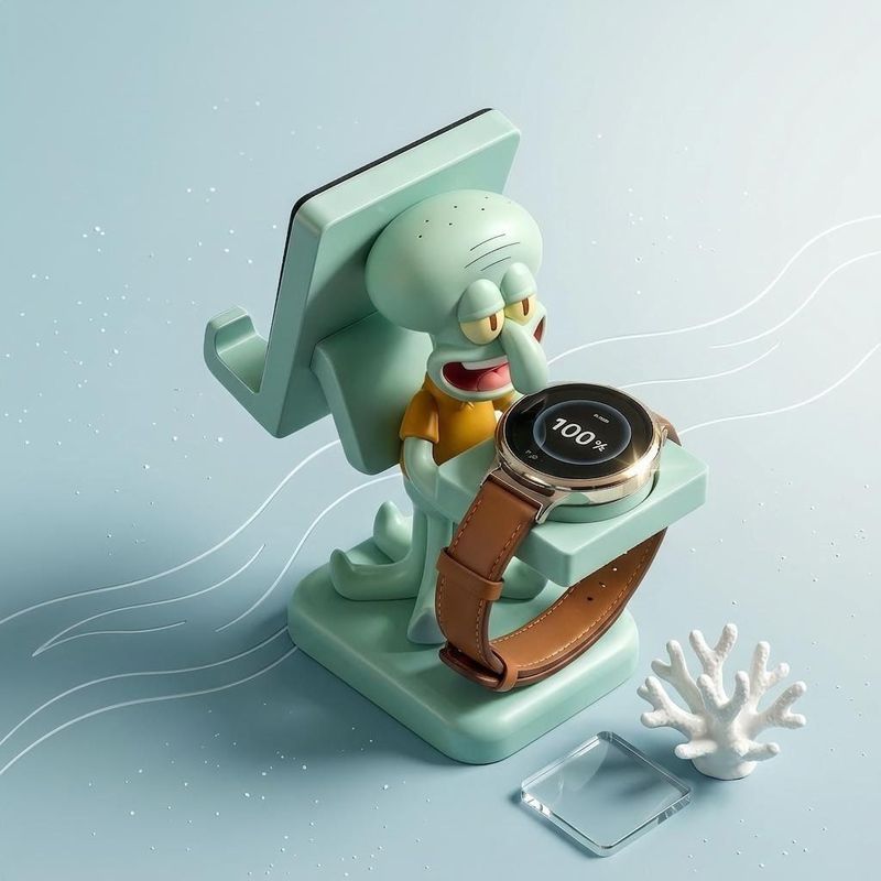 แท่นชาร์จ Apple Watch ของ Brother Octopus เหมาะสําหรับแท่นชาร์จ iwatch เครื่องประดับตั้งโต๊ะ applewa