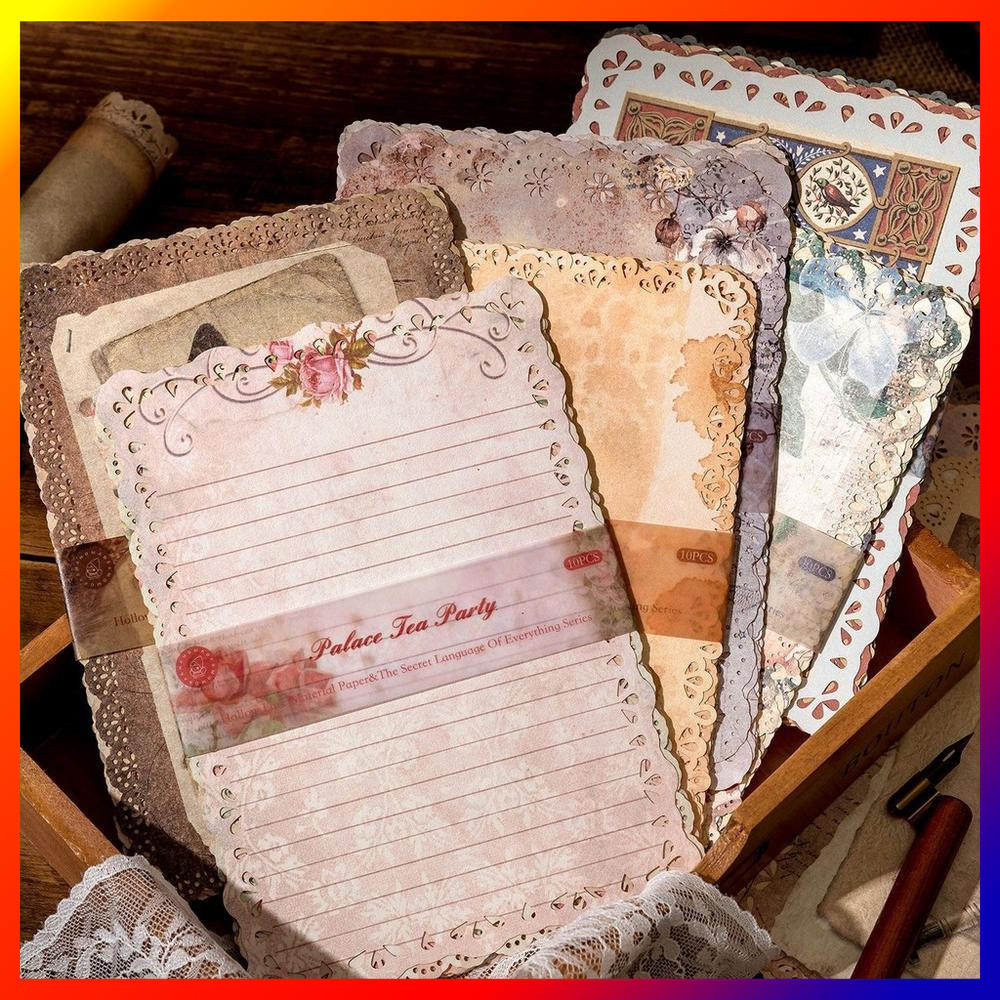 Vintage Craft ฐาน Layering กระดาษที่ละเอียดอ่อน Retro Craft กระดาษ Elegant Multi-Functional สําหรับ 