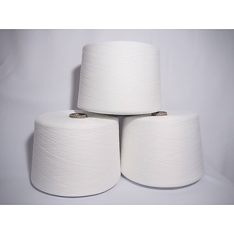 ด้ายล่าง (สีขาว) เบอร์ 60/2 , 80/2 น้ำหนัก 1.70กิโล/ลูก