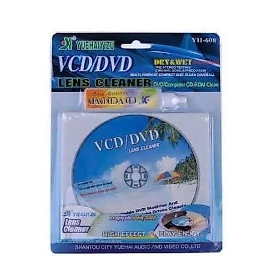 ชุดน้ำยาทำความสะอาดแผ่น CD/ VCD /DVD Computer CD ROM Lens Cleaner YH-608 นํ้ายาล้างทำความสะอาดหัวอ่านเครื่องเล่น CD/VCD/